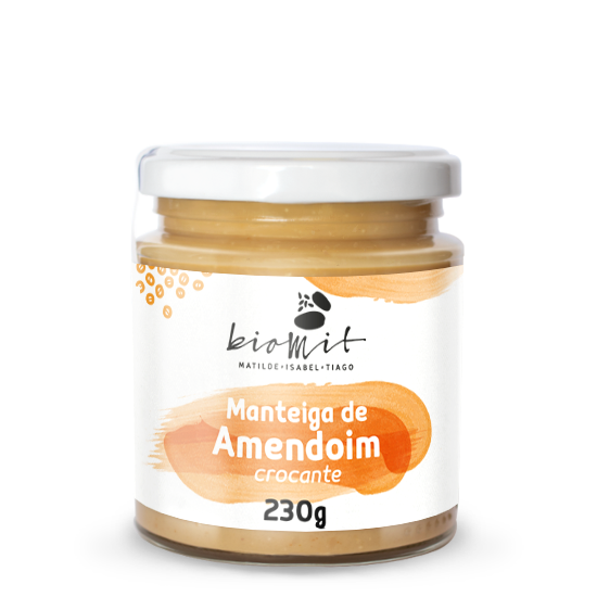 Manteiga de Amendoim Crocante 230g MOCKUP